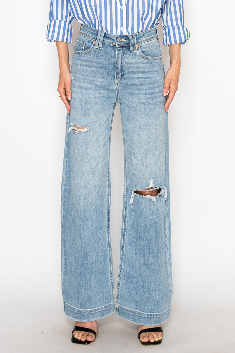 Corset Ultra High Rise Modern Wide Jeans