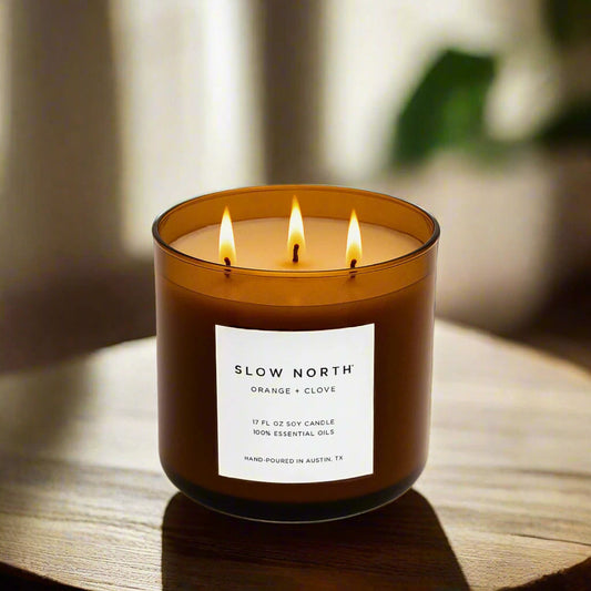 Orange + Clove - Signature 3-Wick Candle