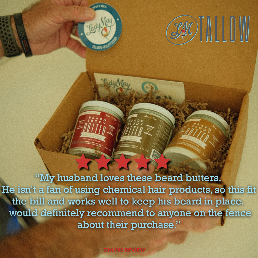 Bay Rum | Tallow Beard + Body Butter for Men