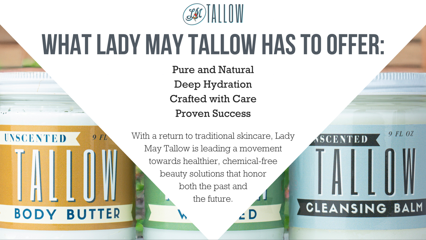 Tallow Skincare Collection - Unscented (9oz)