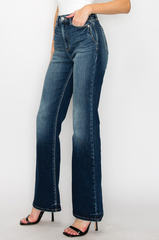 *Tummy Control* Leilani High Rise Holly Flare Jeans