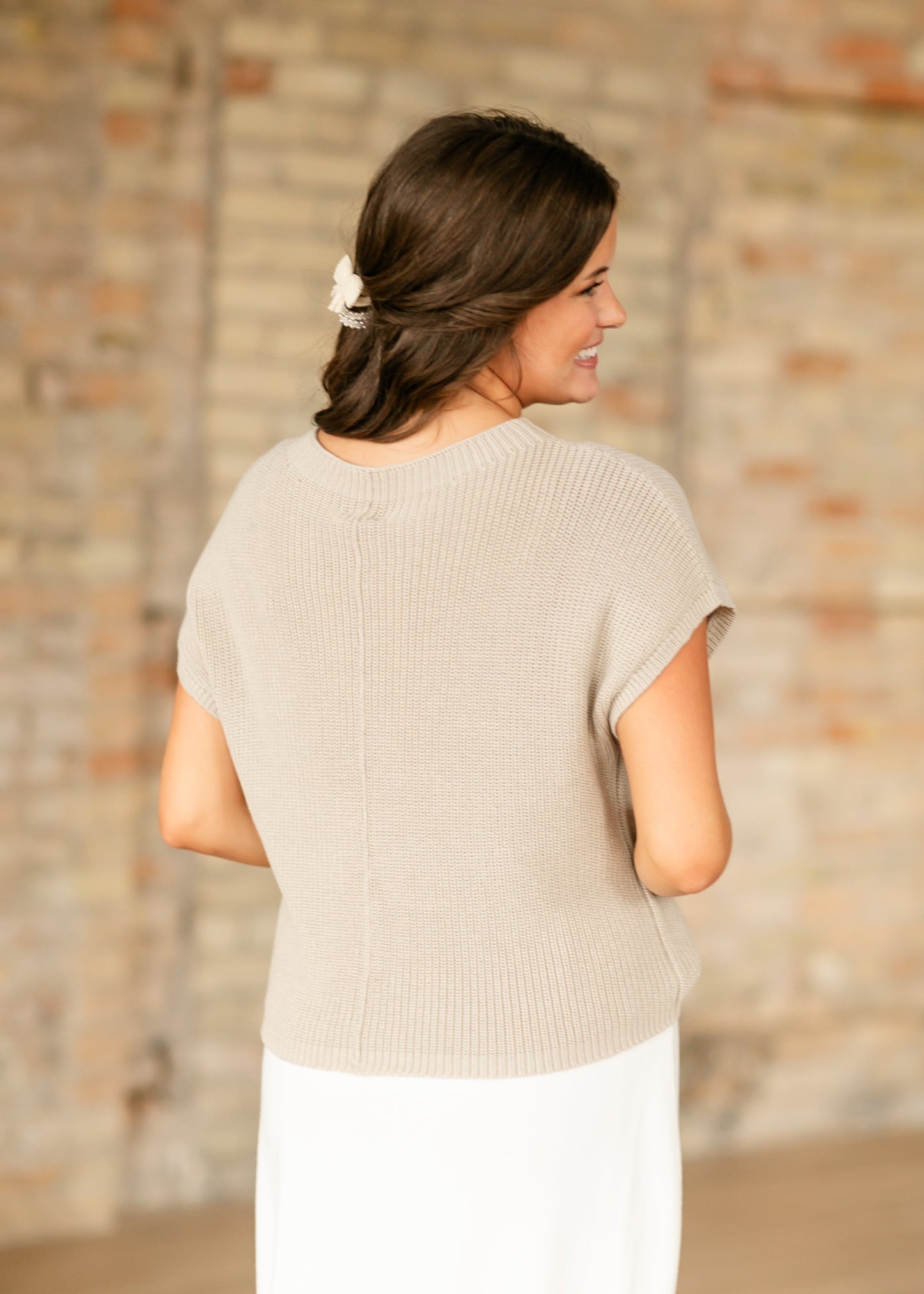 Danya Knit Sweater Set Top + Skirt