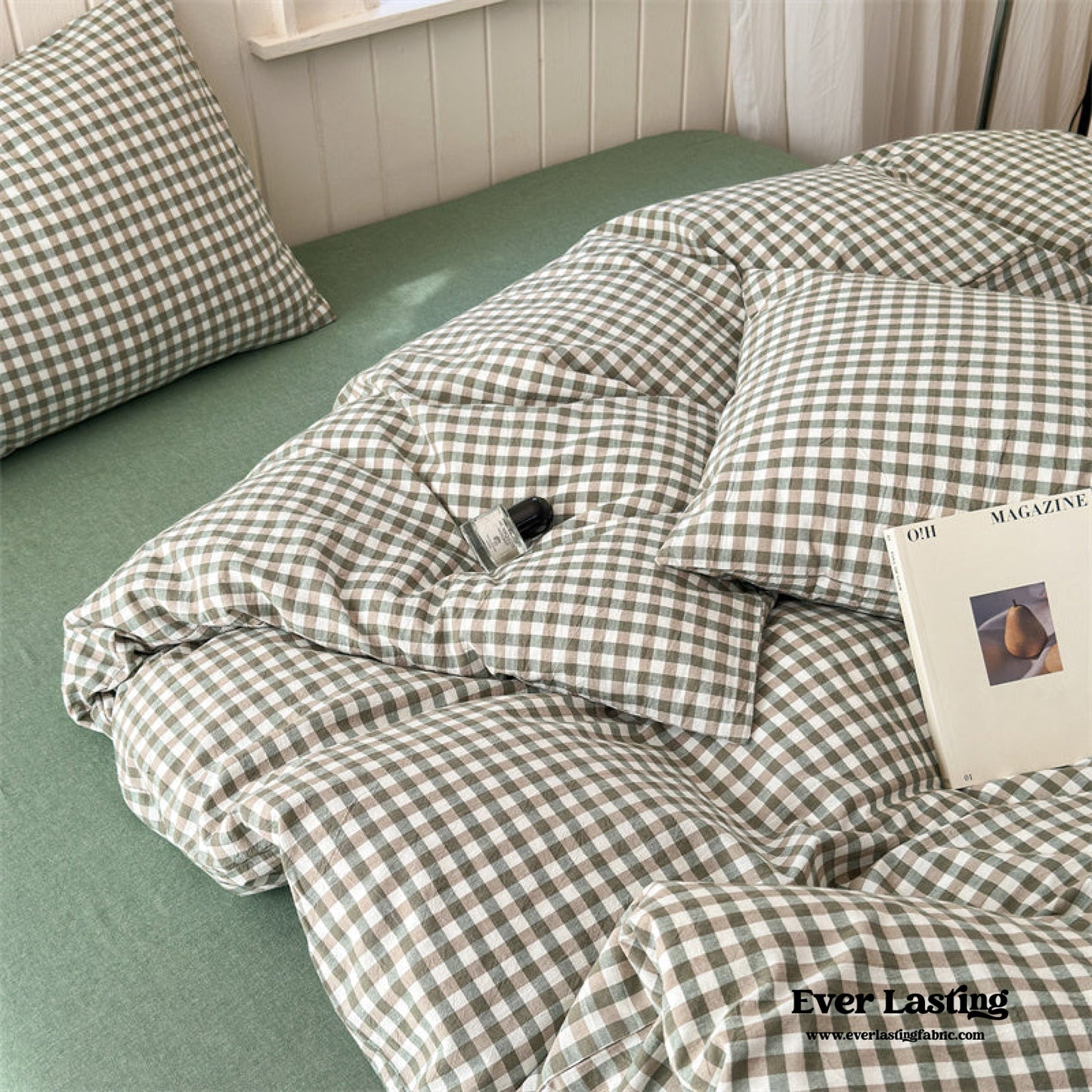 Gingham Duvet Cover (5 Colors)