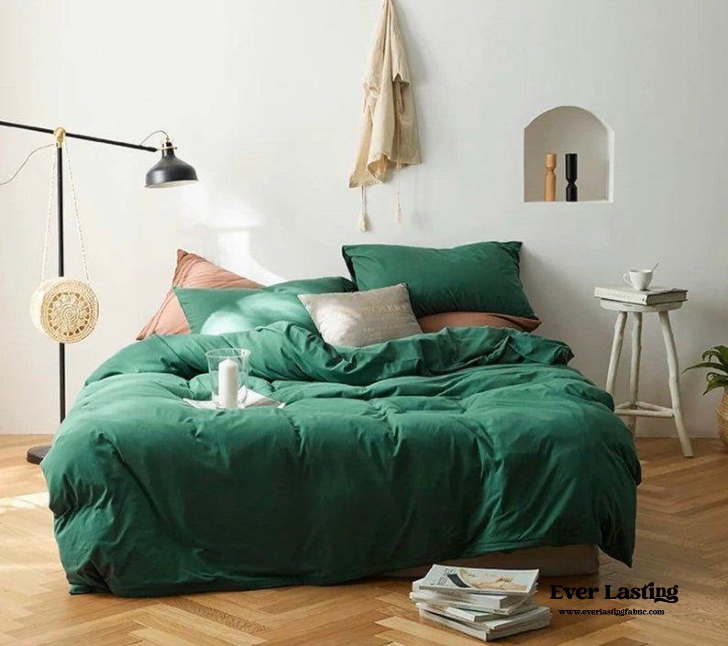 Solid Bedding Set / Beige