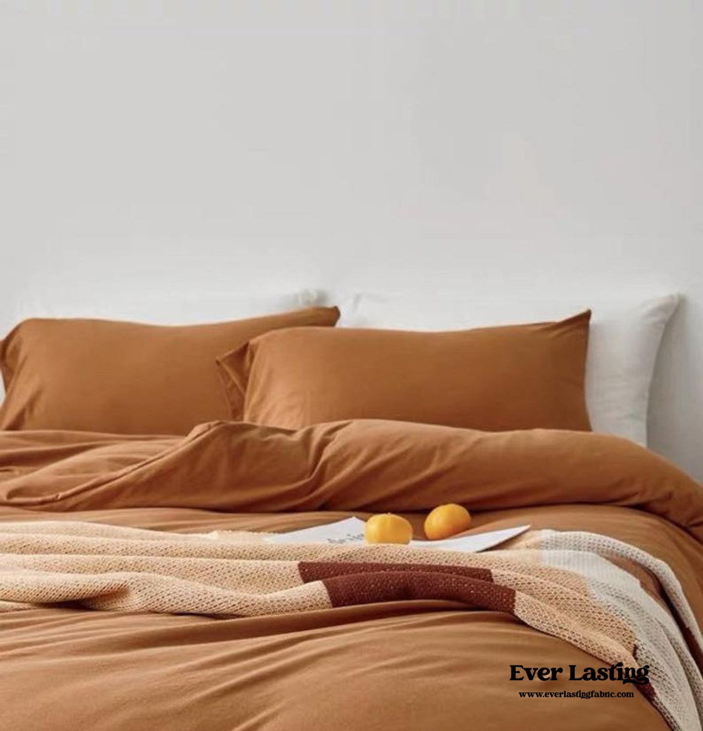 Solid Bedding Set / Beige