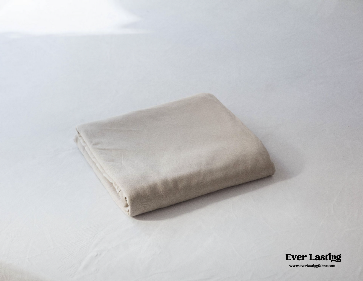 Solid Duvet Cover / Beige