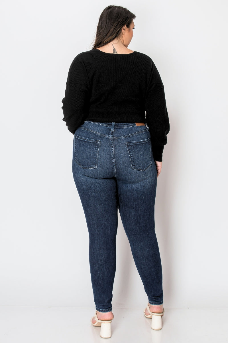 Corset Plus Super Skinny Jeans