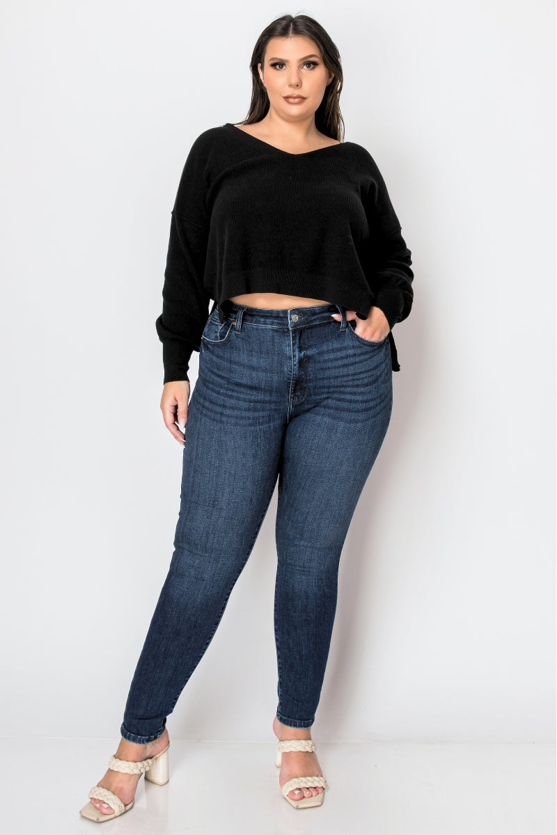 Corset Plus Super Skinny Jeans