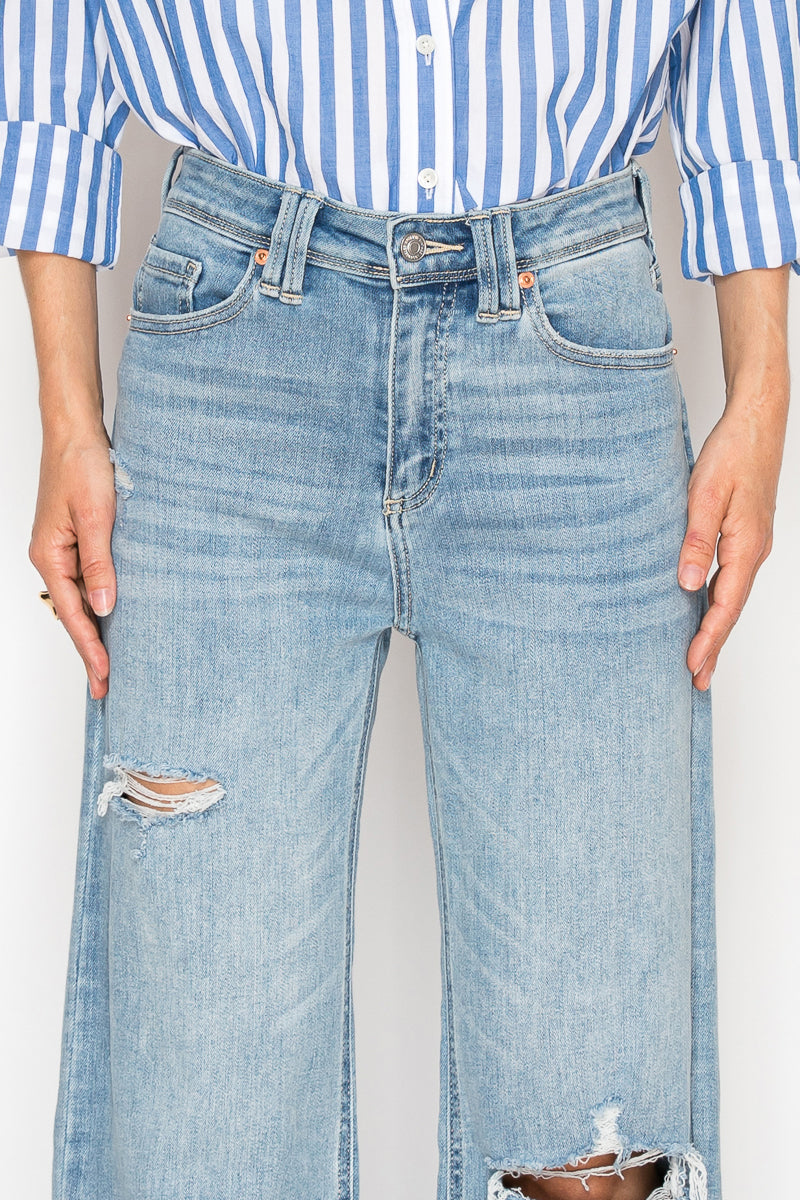 Corset Ultra High Rise Modern Wide Jeans