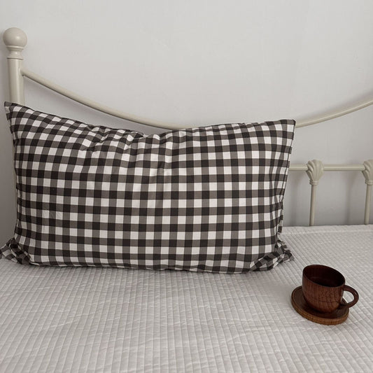 Ella Pure Cotton Pillowcases / Gingham