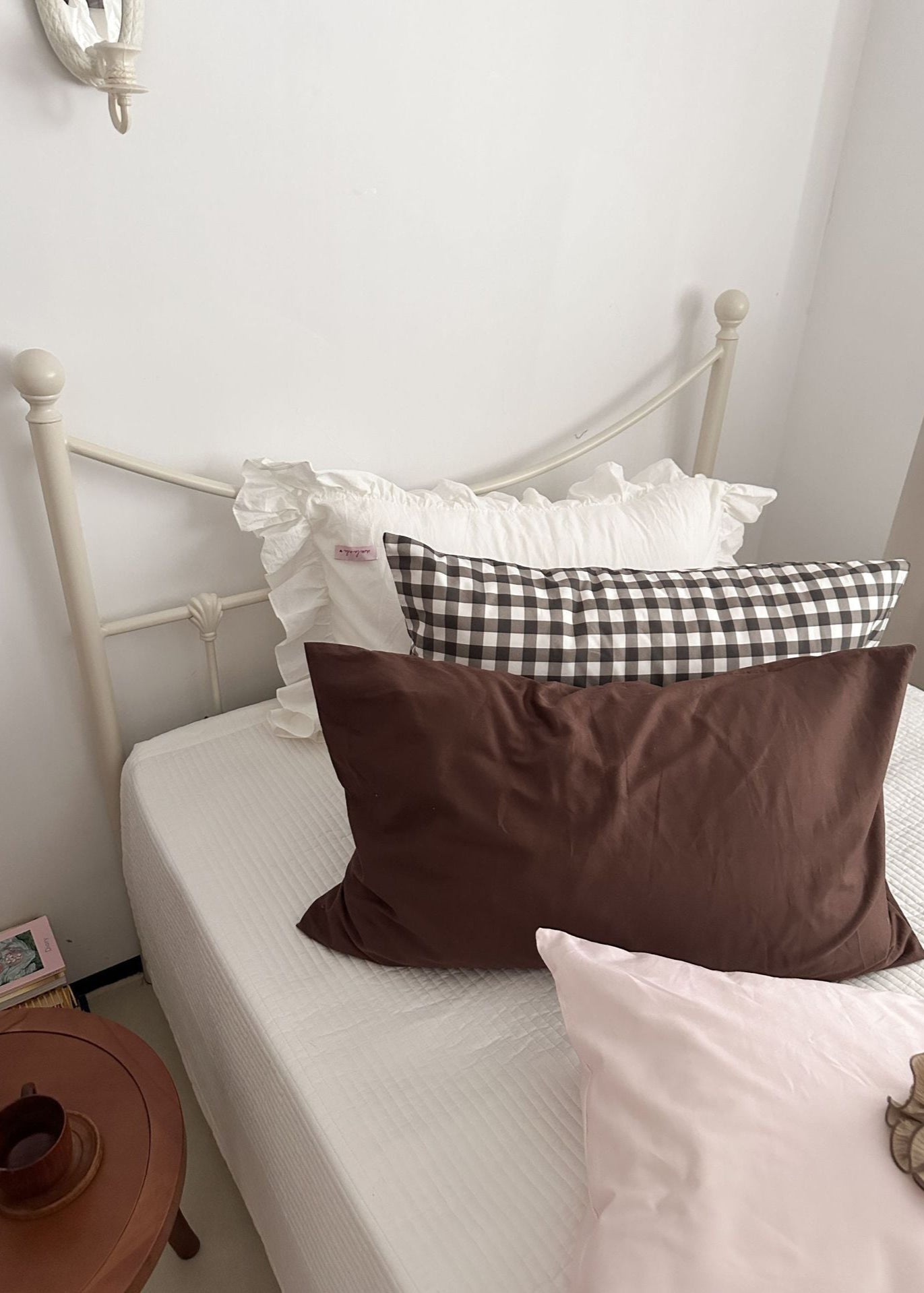 Ella Pure Cotton Pillowcases / Gingham
