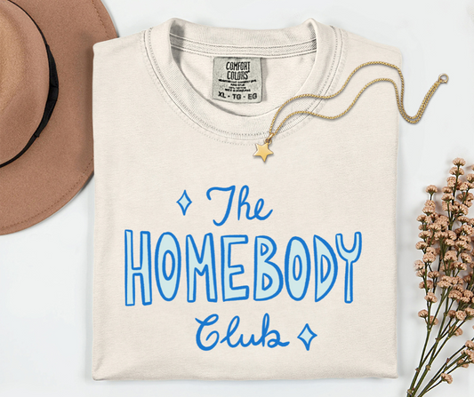 Vintage Homebody Club Adult Tee
