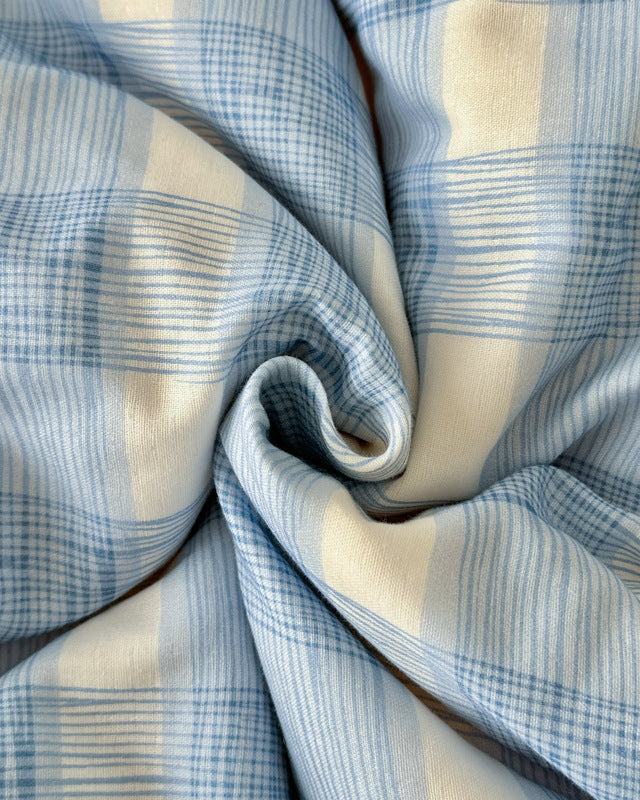 Camille French Stripe Bedding Set / Brown