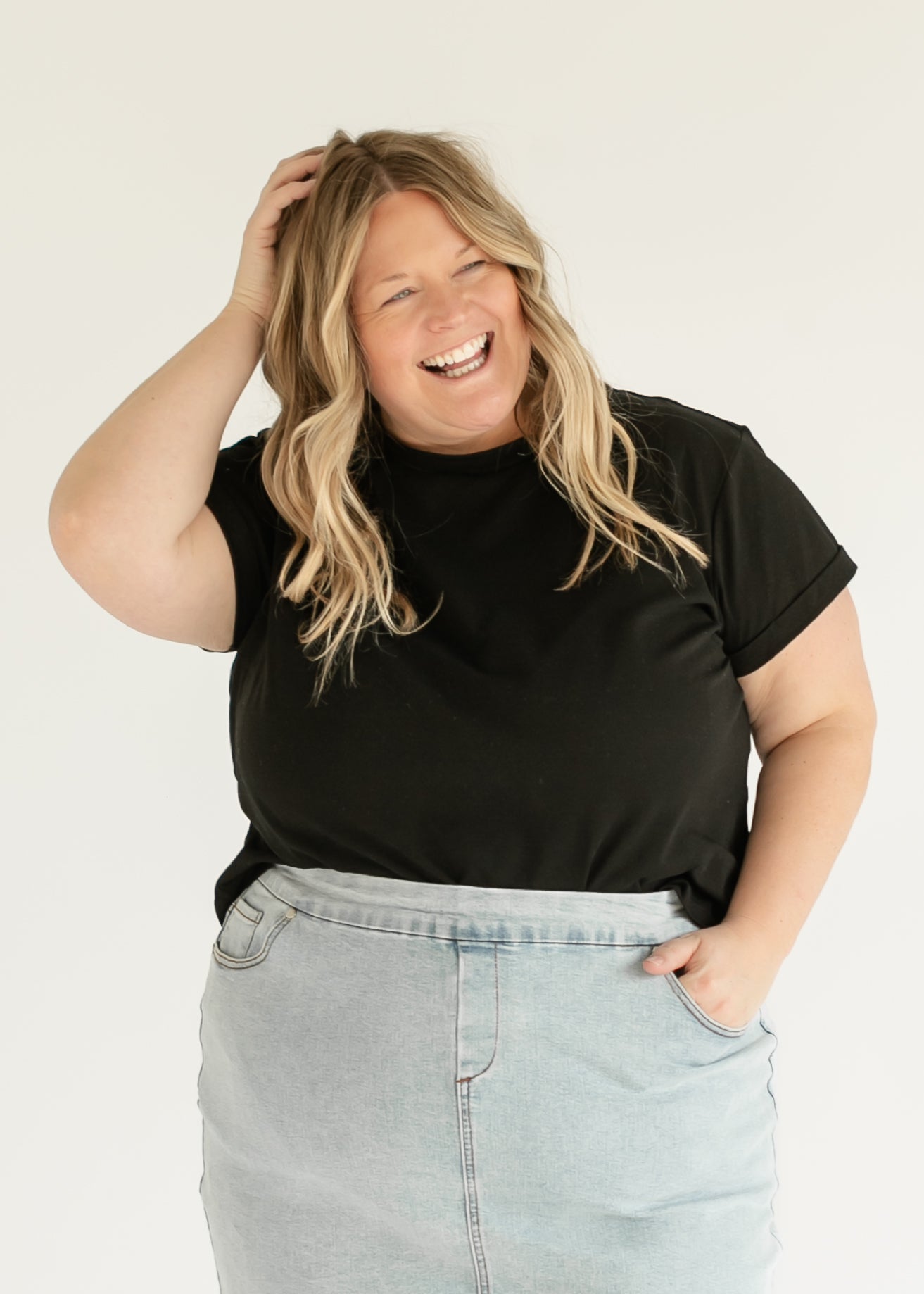 Short Sleeve Essential Basic Top