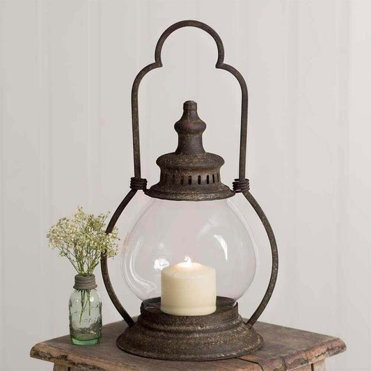 Antique Inspired Rustic Candle Lantern
