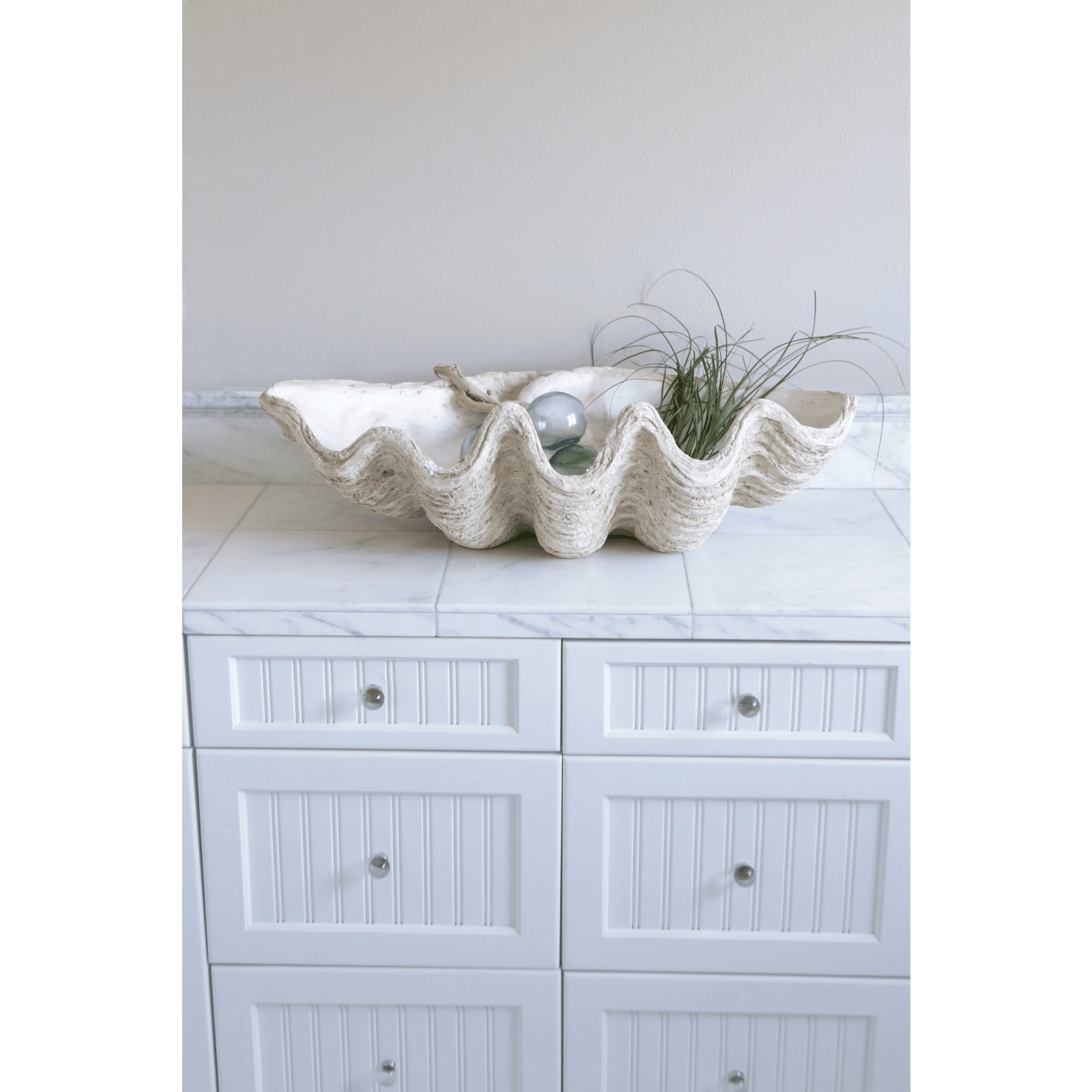 Magnesia Large Seashell Decorative Bowl