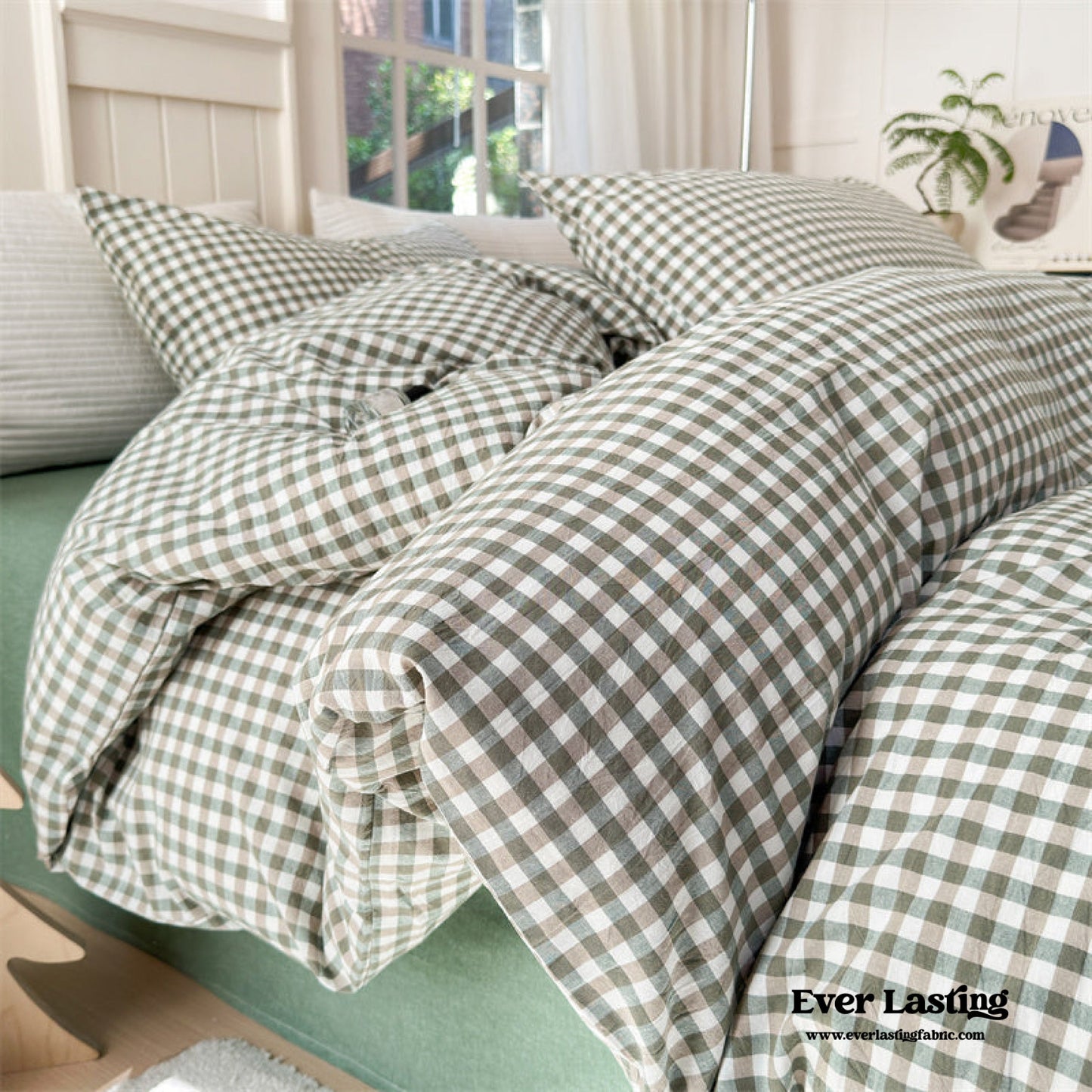 Gingham Duvet Cover (5 Colors)