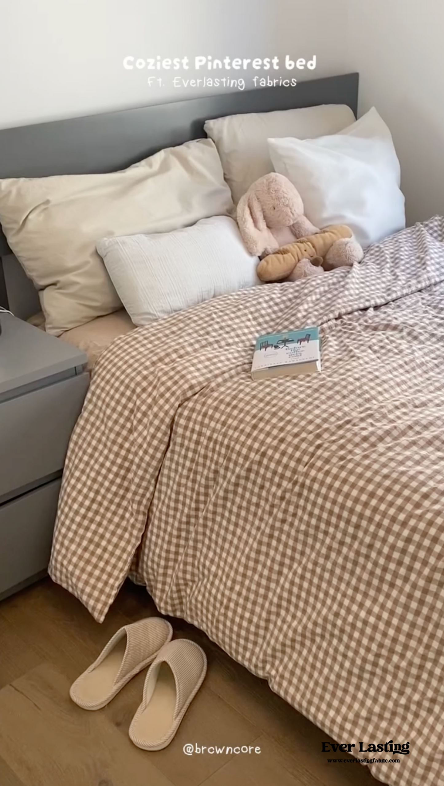 Gingham Duvet Cover (5 Colors)