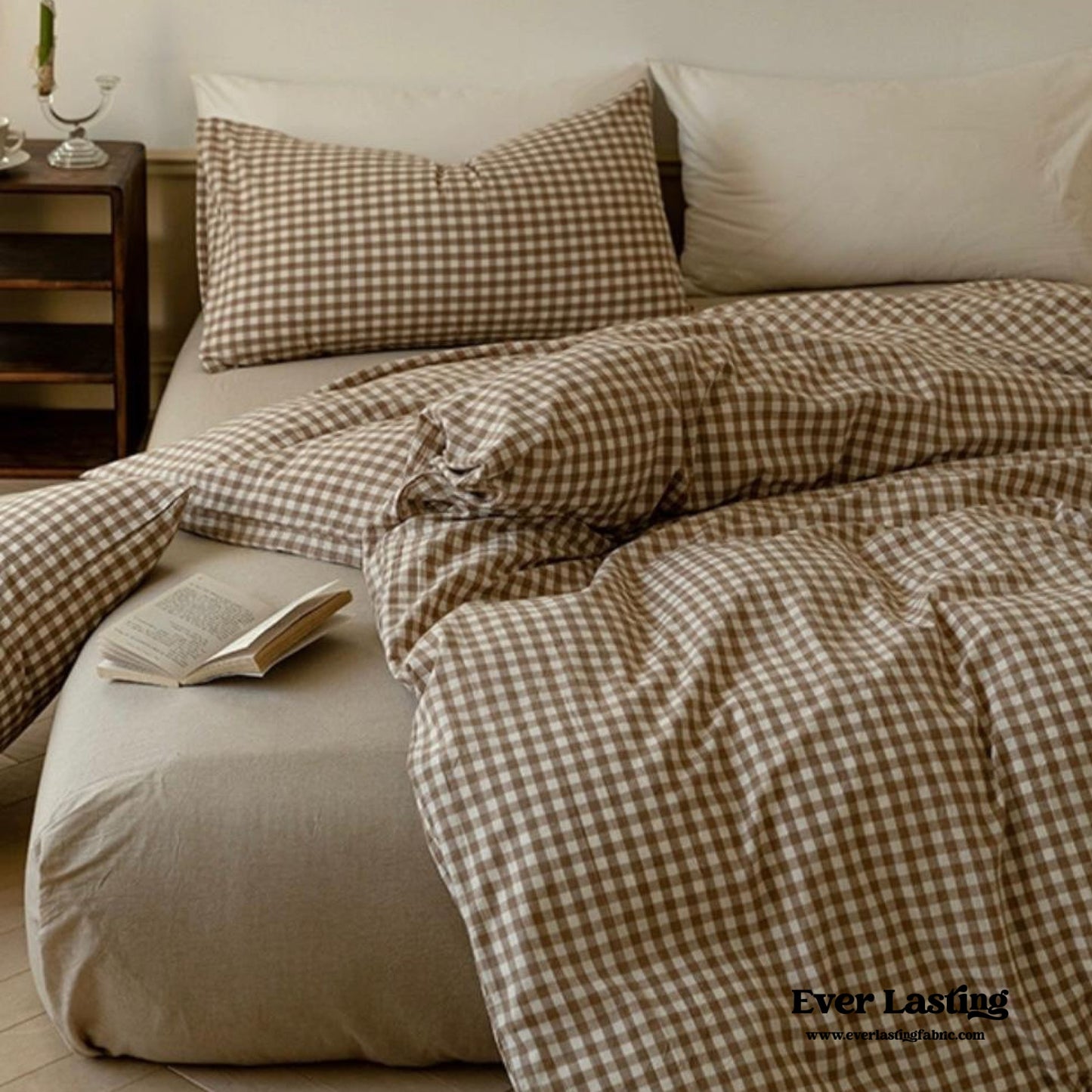 Gingham Duvet Cover (5 Colors)