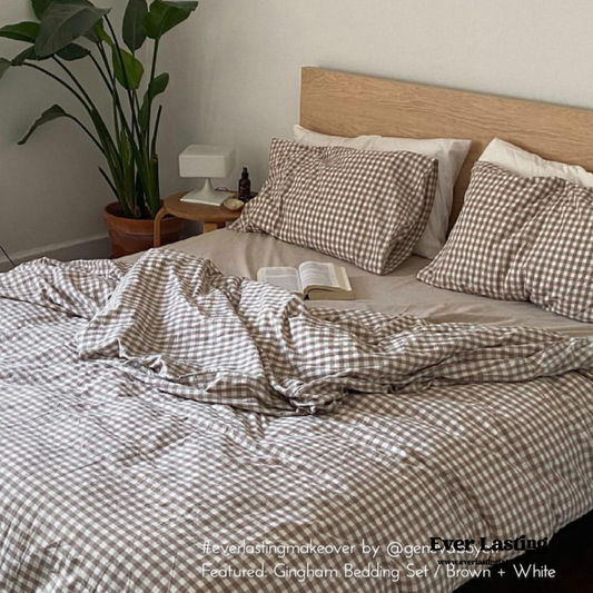 Gingham Duvet Cover (5 Colors)