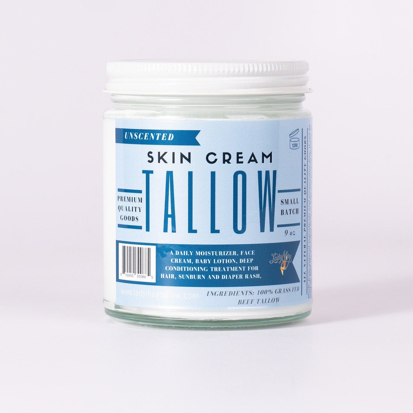 Tallow Skincare Collection - Unscented (9oz)