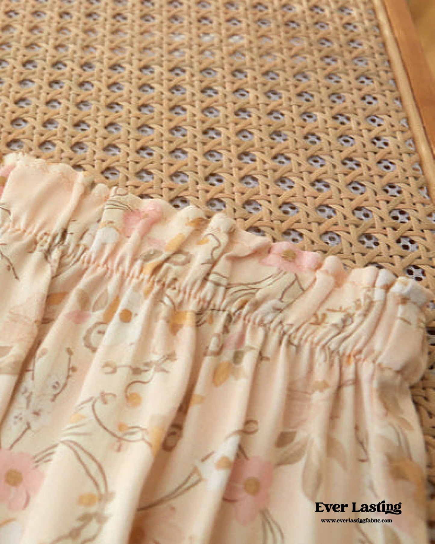 Pastoral Floral Long-Sleeve Long-Pants Pajama Set
