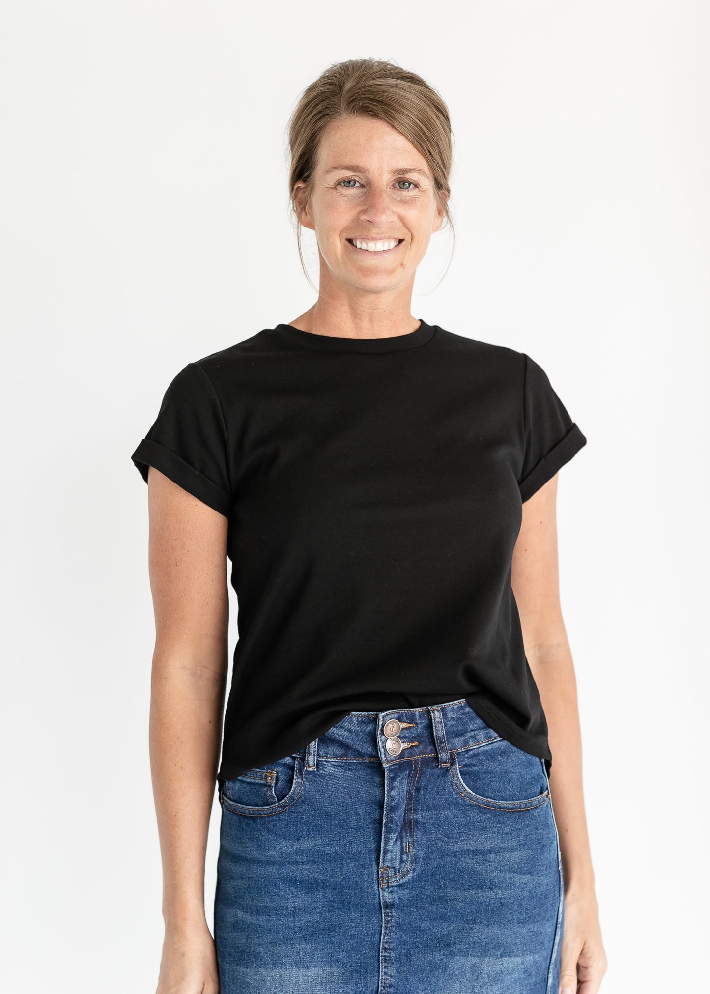 Short Sleeve Essential Basic Top