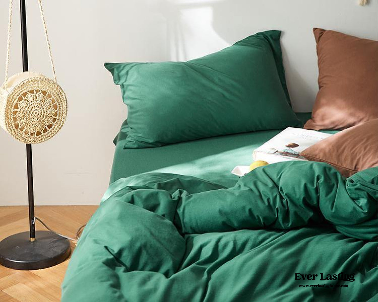 Solid Duvet Cover / Beige