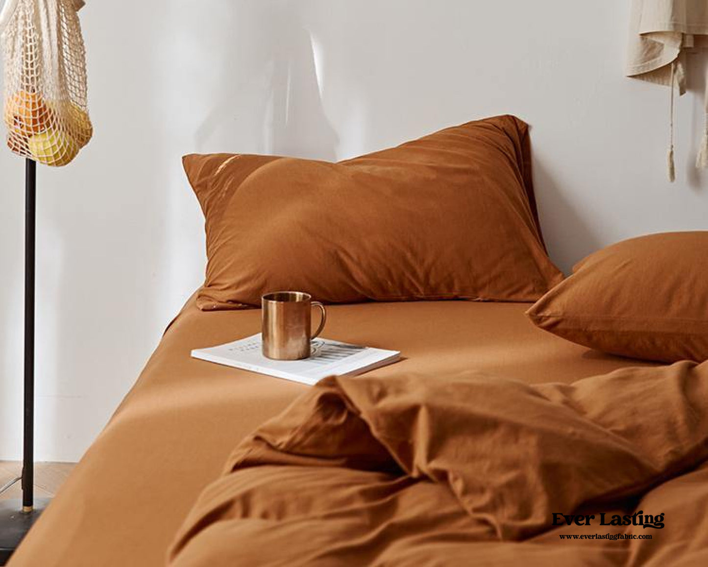 Solid Duvet Cover / Beige