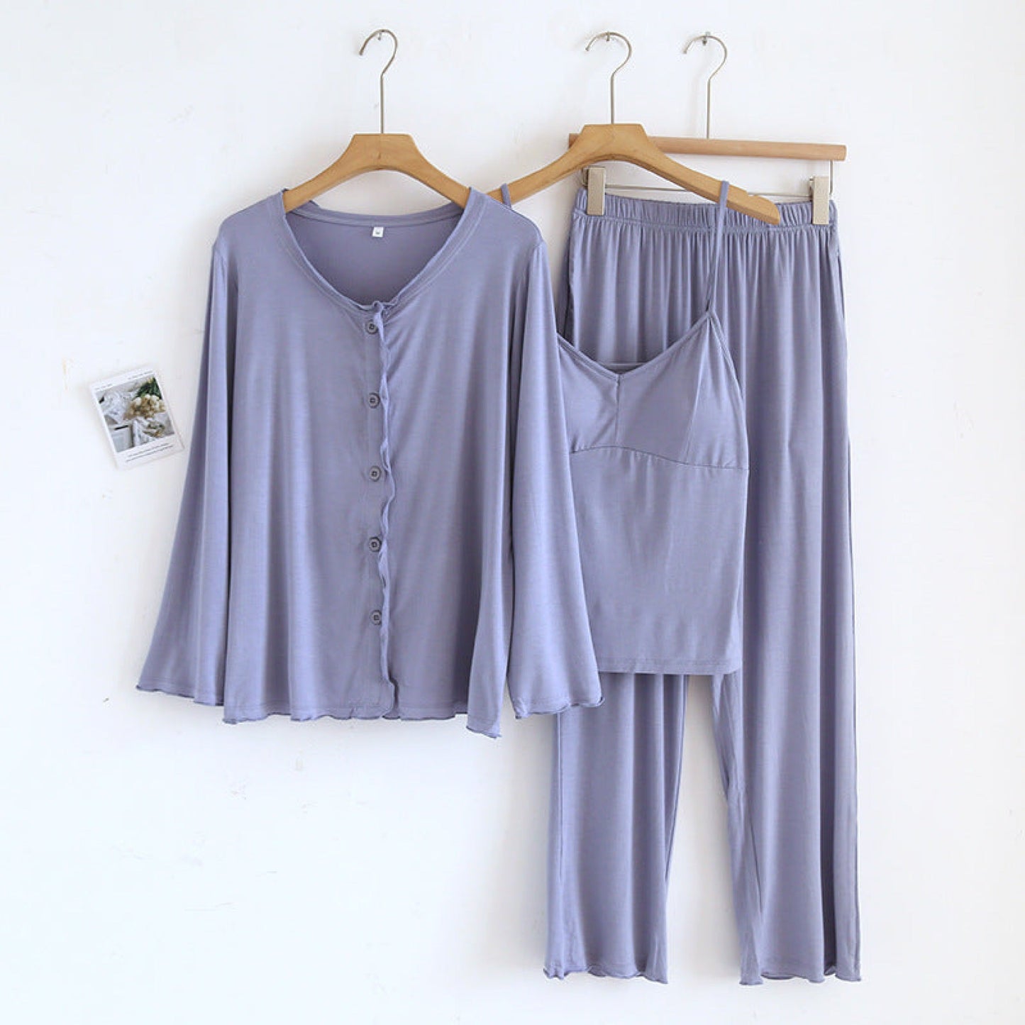 Solid Modal Pajama Set