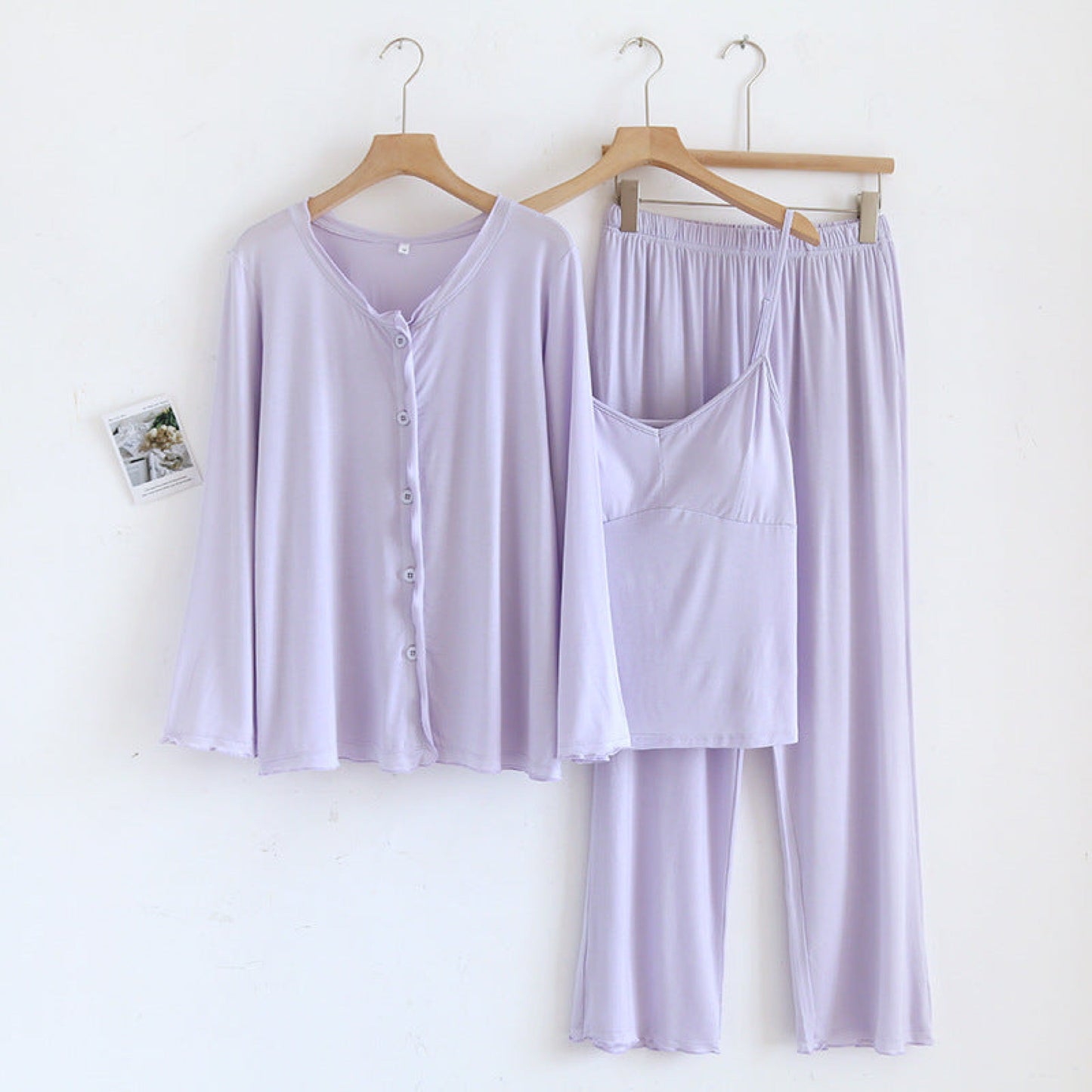 Solid Modal Pajama Set