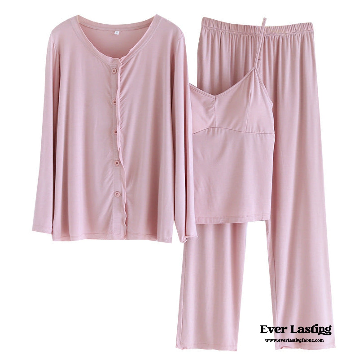 Solid Modal Pajama Set