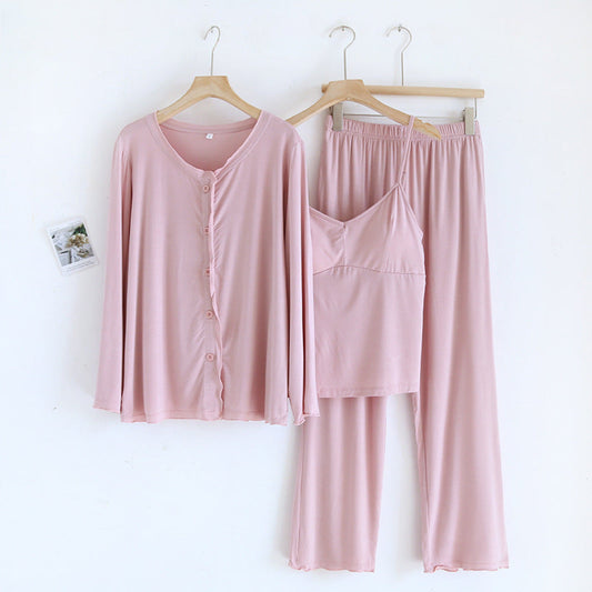 Solid Modal Pajama Set