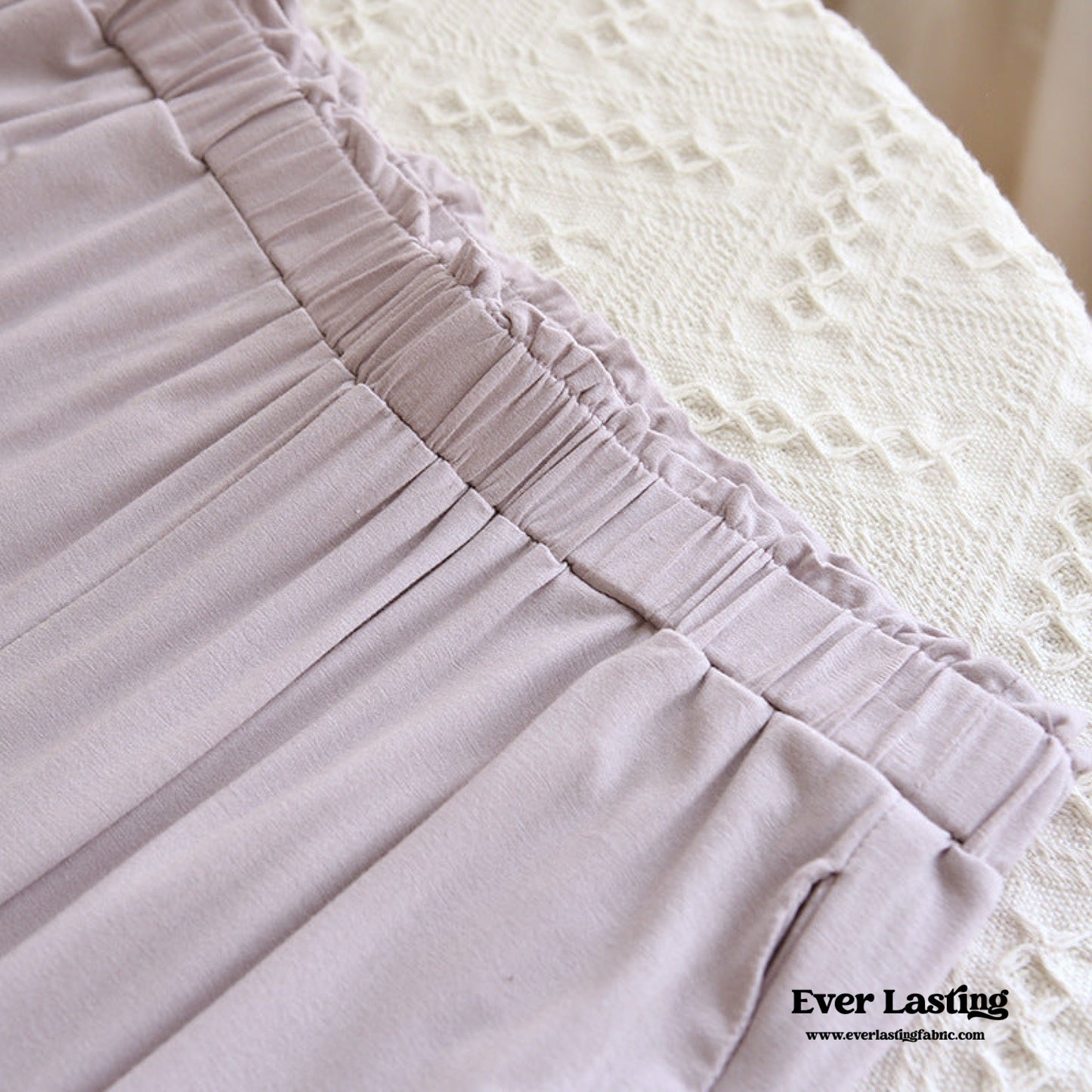 Solid Pajama Set / Purple