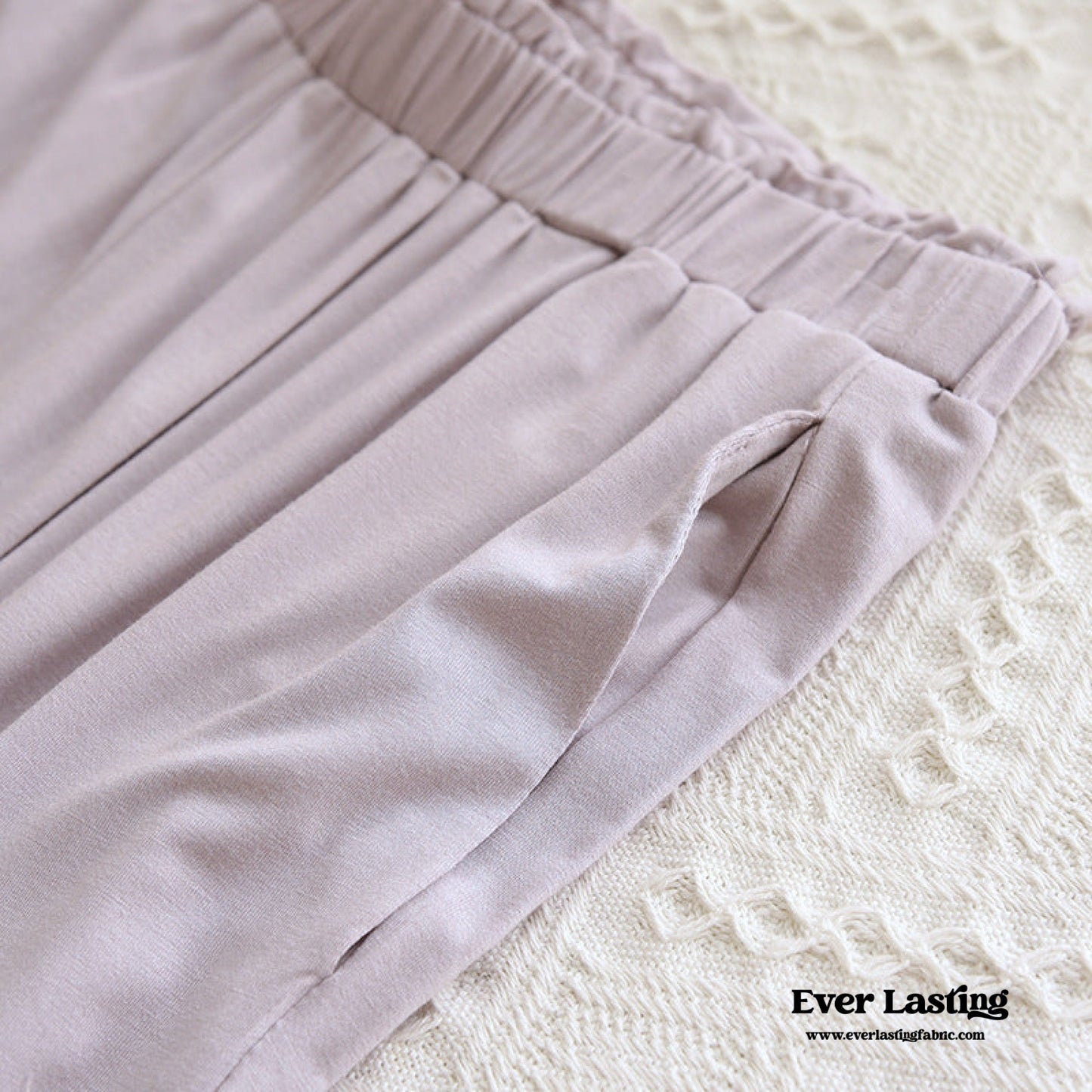 Solid Pajama Set / Purple