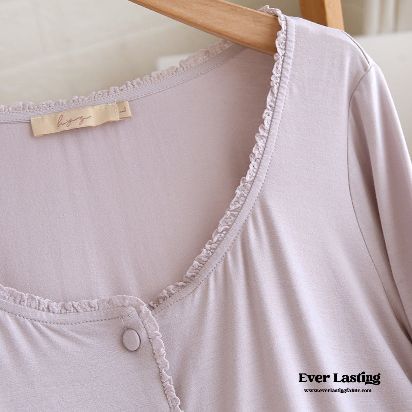 Solid Pajama Set / Purple
