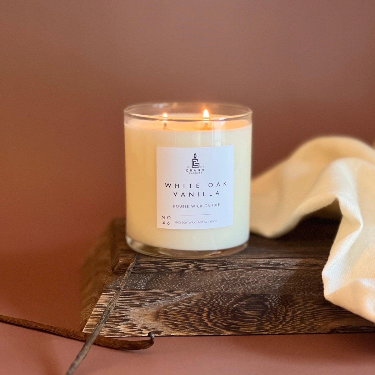 White Oak Vanilla Candle