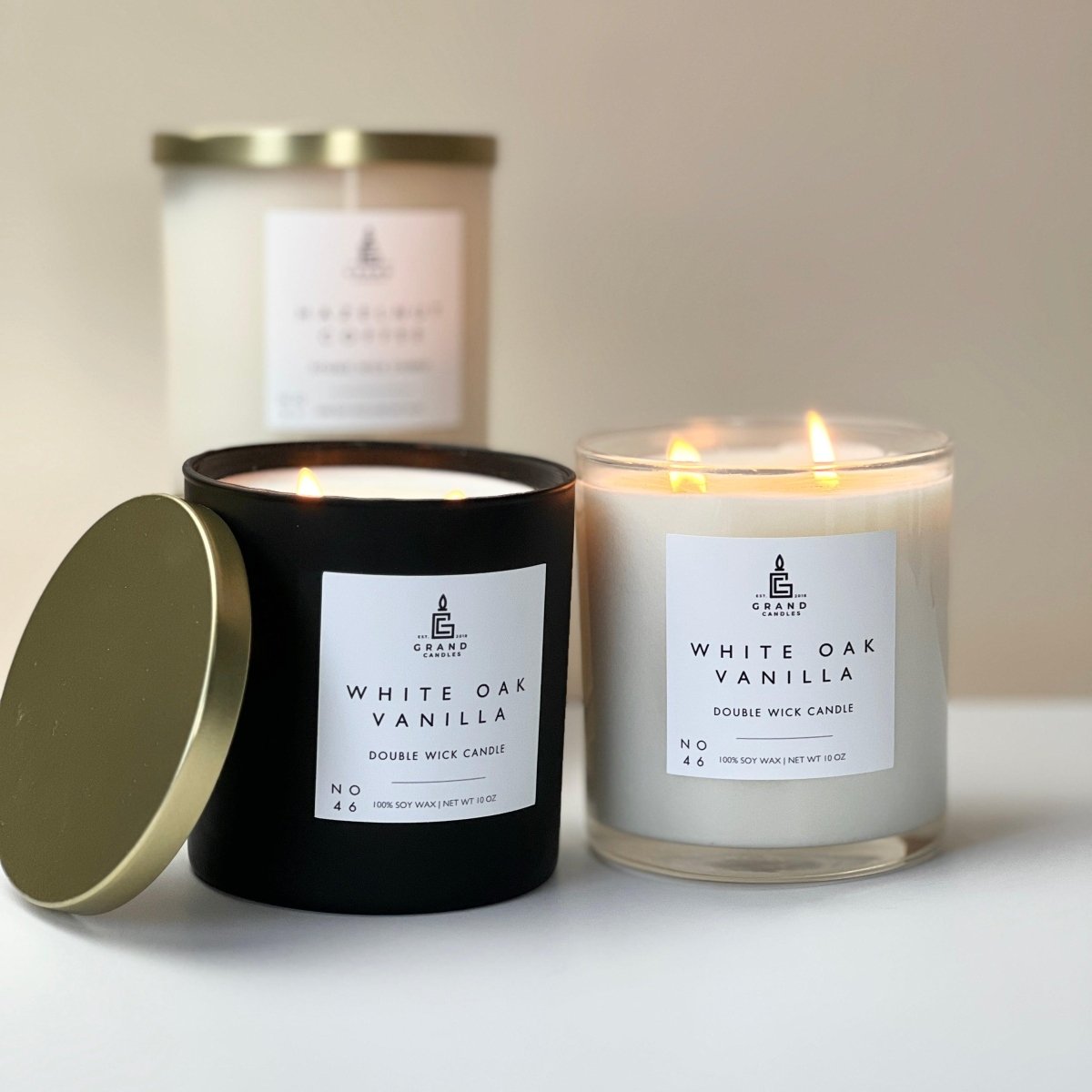 White Oak Vanilla Candle